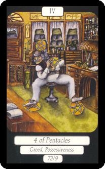 four-pentacles