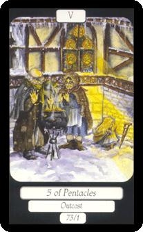 five-pentacles