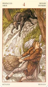 four-pentacles