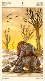 five-pentacles