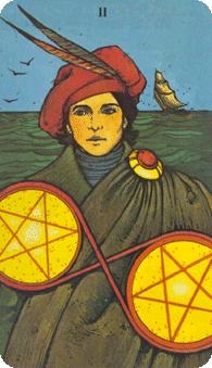 two-pentacles