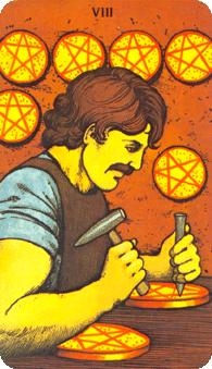eight-pentacles