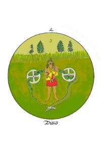 two-pentacles