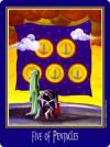five-pentacles
