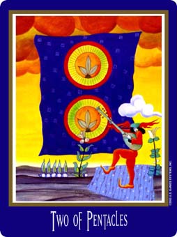 two-pentacles