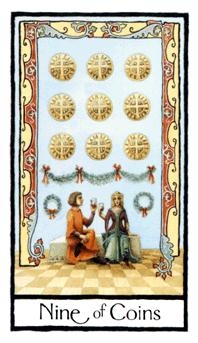 nine-pentacles
