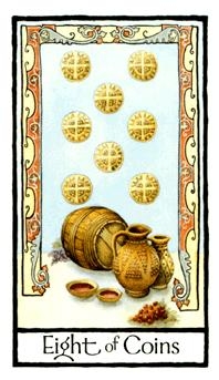 eight-pentacles