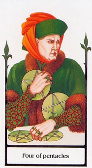 four-pentacles