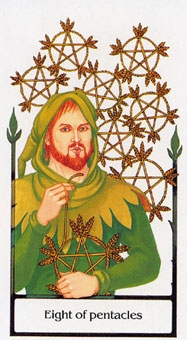eight-pentacles