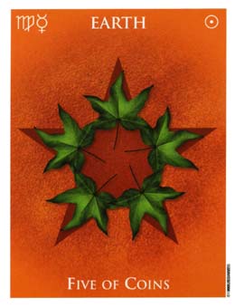 five-pentacles