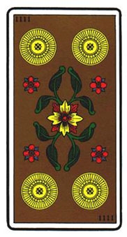 four-pentacles