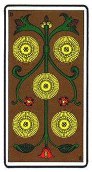 five-pentacles