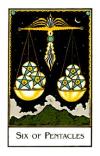 six-pentacles