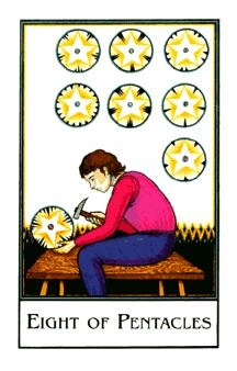 eight-pentacles