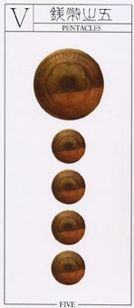 five-pentacles
