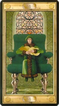 four-pentacles