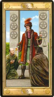 six-pentacles
