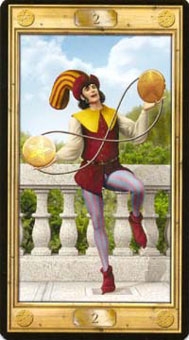 two-pentacles