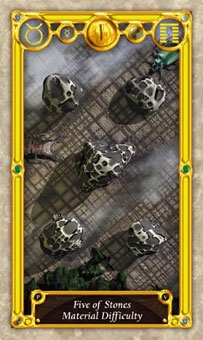 five-pentacles