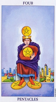 four-pentacles