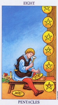 eight-pentacles