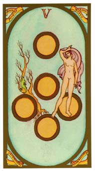 five-pentacles