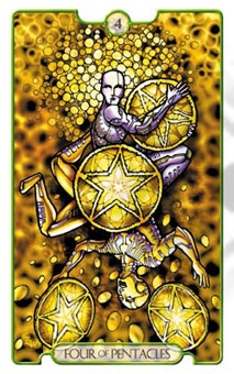 four-pentacles