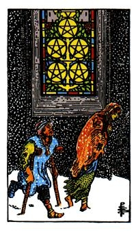 five-pentacles