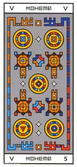 five-pentacles