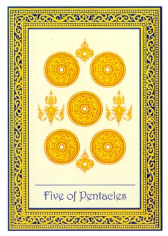 five-pentacles