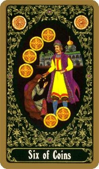 six-pentacles