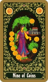nine-pentacles