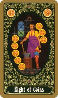 eight-pentacles