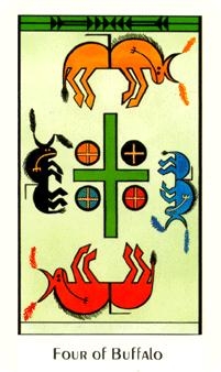 four-pentacles