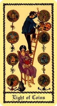 eight-pentacles