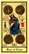 four-pentacles