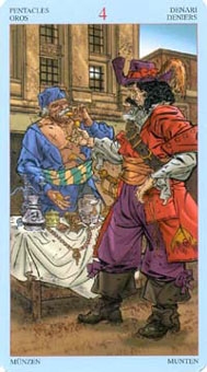 four-pentacles