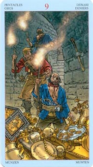 nine-pentacles