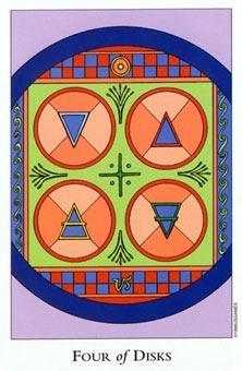 four-pentacles