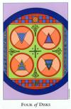 four-pentacles