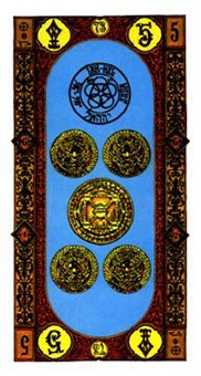five-pentacles