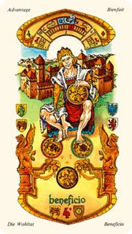 four-pentacles