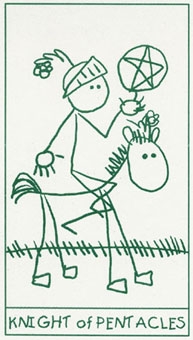 knight-pentacles