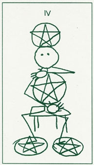four-pentacles