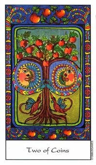 two-pentacles