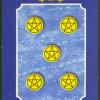 five-pentacles