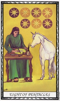 eight-pentacles