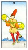 two-pentacles
