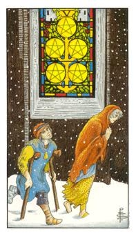 five-pentacles