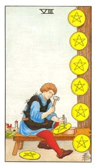 eight-pentacles